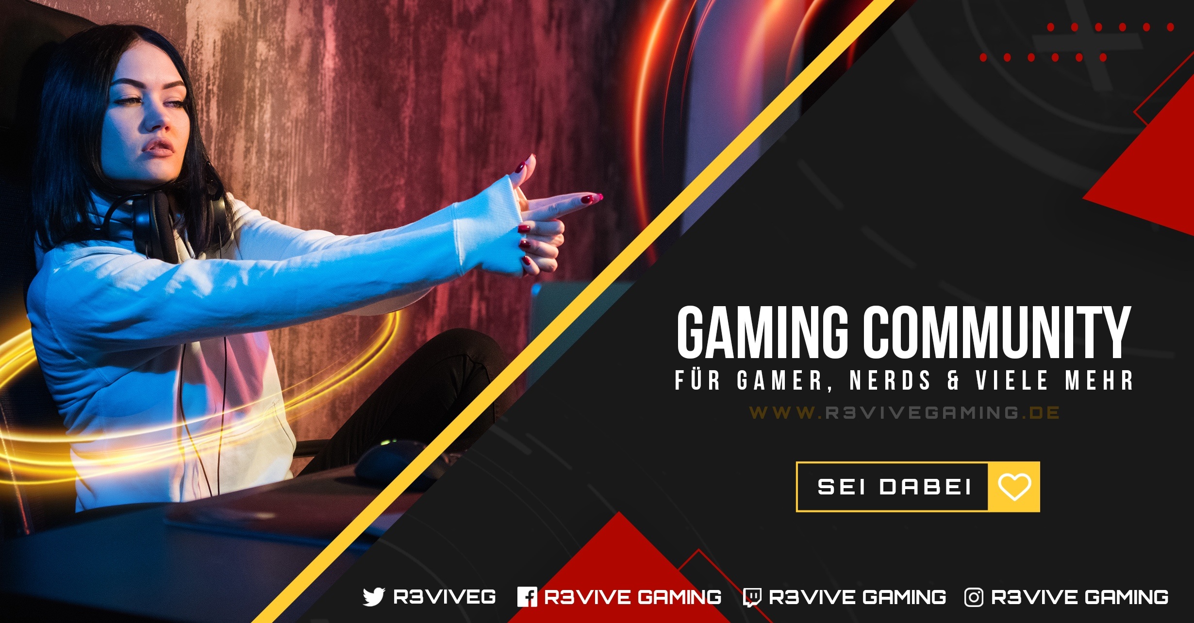 R3vive Gaming Banner