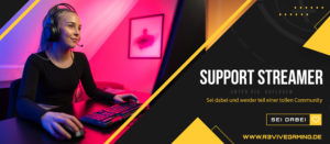 supp » Streamer » Gaming Homepage » Logo Design