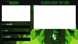 Greenlie » Streamer » Gaming Homepage » Logo Design