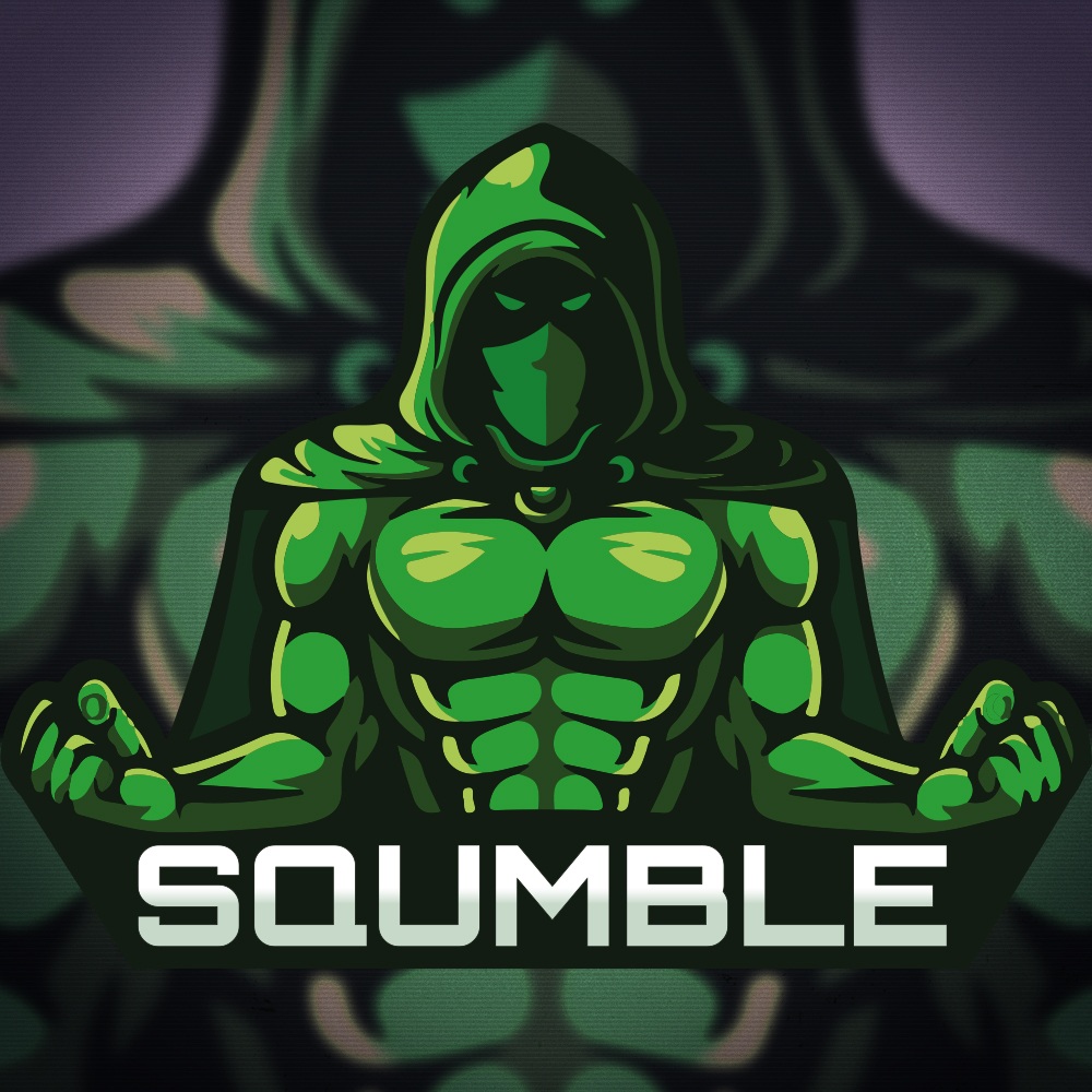 Logo Squmble » Streamer » Gaming Homepage » Logo Design